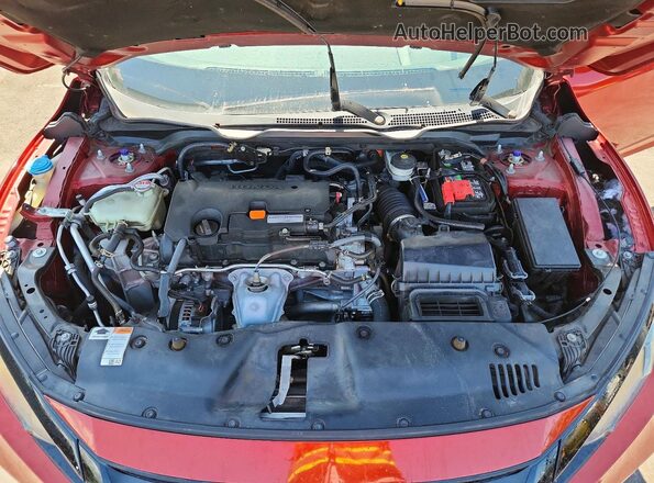 2HGFC2F67LH553271 2020 HONDA CIVIC Red Rear interior view