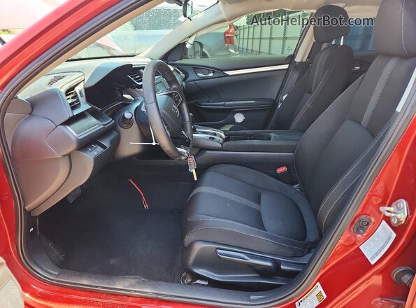 2HGFC2F67LH553271 2020 HONDA CIVIC Red Front interior view