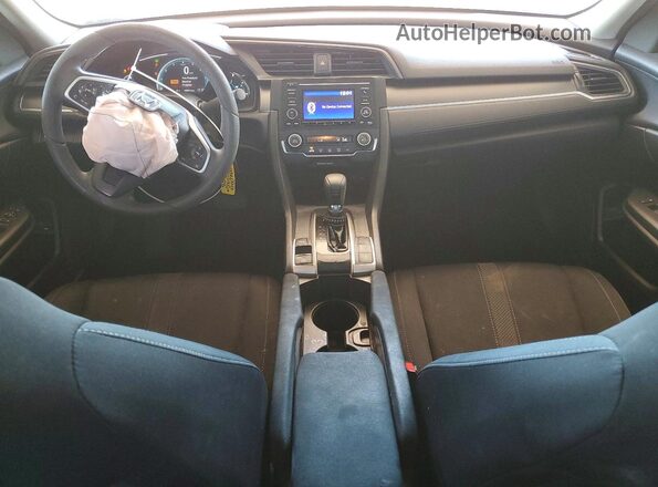 2HGFC2F67LH556266 2020 HONDA CIVIC Blue Առջևի վահանակի տեսք