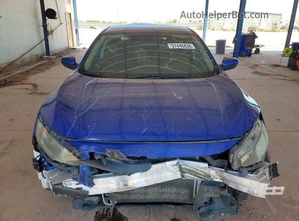 2HGFC2F67LH556266 2020 HONDA CIVIC Blue Դիմացի տեսք