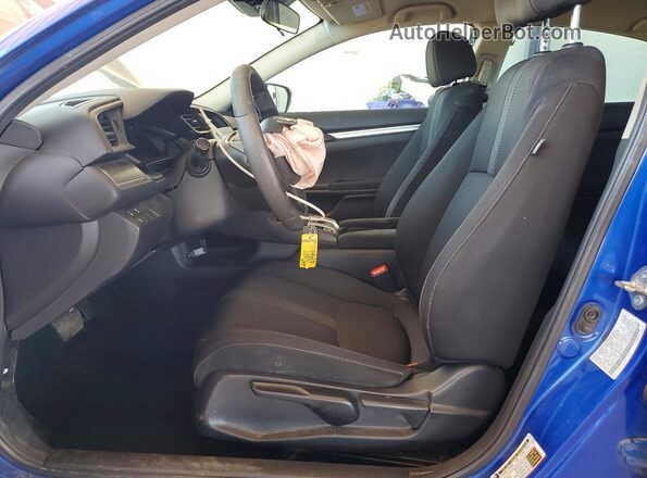 2HGFC2F67LH556266 2020 HONDA CIVIC Blue Սալոնի դիմացի տեսք