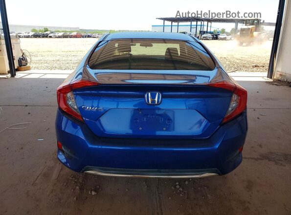 2HGFC2F67LH556266 2020 HONDA CIVIC Blue Հետևի տեսք
