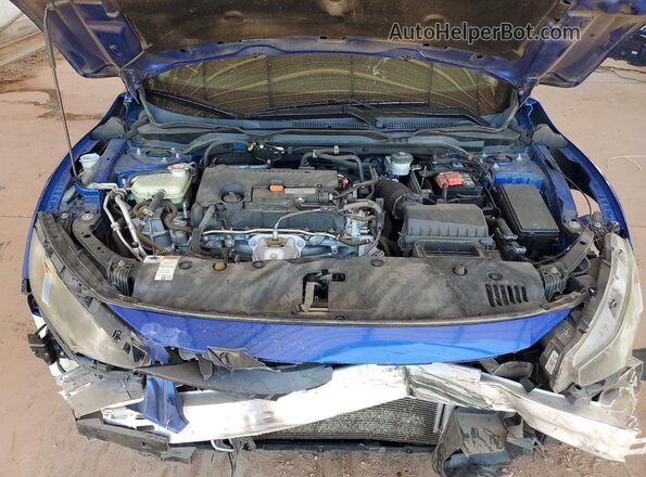 2HGFC2F67LH556266 2020 HONDA CIVIC Blue Սալոնի հետևի տեսք