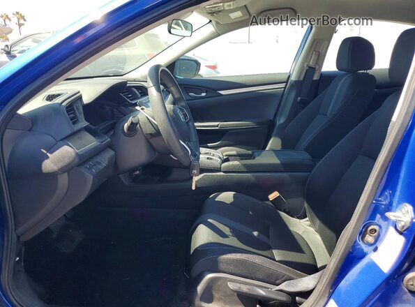 2HGFC2F67LH566568 2020 HONDA CIVIC Blue წინა სალონის ხედი