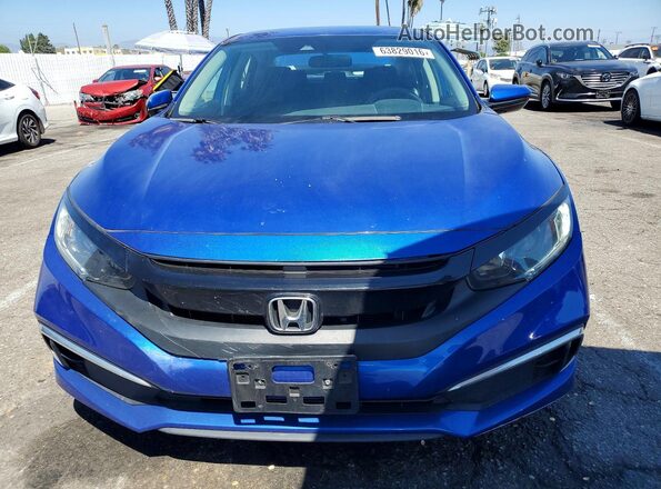 2HGFC2F67LH566568 2020 HONDA CIVIC Blue წინა ხედი