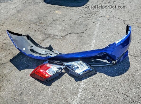 2HGFC2F67LH566568 2020 HONDA CIVIC Blue ძრავის განყოფილების ხედი
