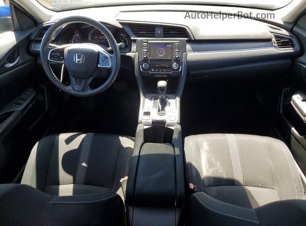 2HGFC2F67LH566568 2020 HONDA CIVIC Blue წინა პანელის ხედი