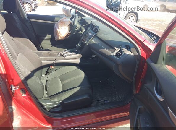 2HGFC2F67LH588344 2020 HONDA CIVIC Red Вид салону спереду