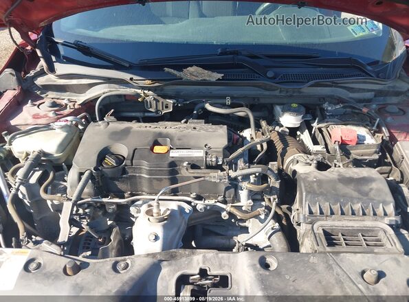 2HGFC2F67LH588344 2020 HONDA CIVIC Red Вид ззаду