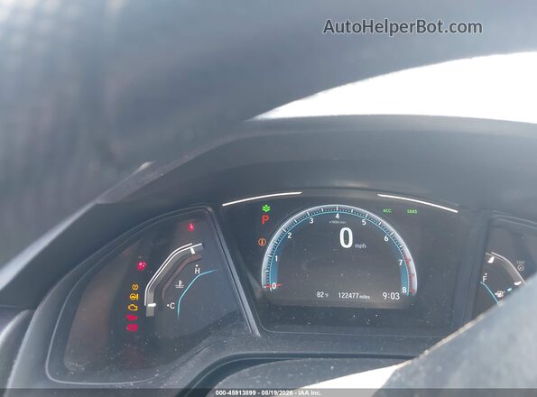 2HGFC2F67LH588344 2020 HONDA CIVIC Red Вид задніх сидінь