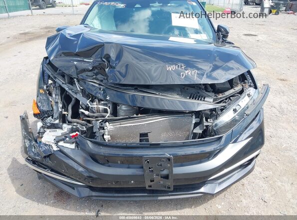 2HGFC2F67LH589414 2020 HONDA CIVIC Black Front view