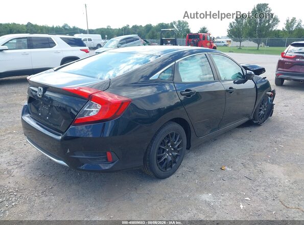 2HGFC2F67LH589414 2020 HONDA CIVIC Black Rear right