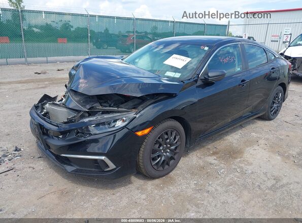 2HGFC2F67LH589414 2020 HONDA CIVIC Black Front left