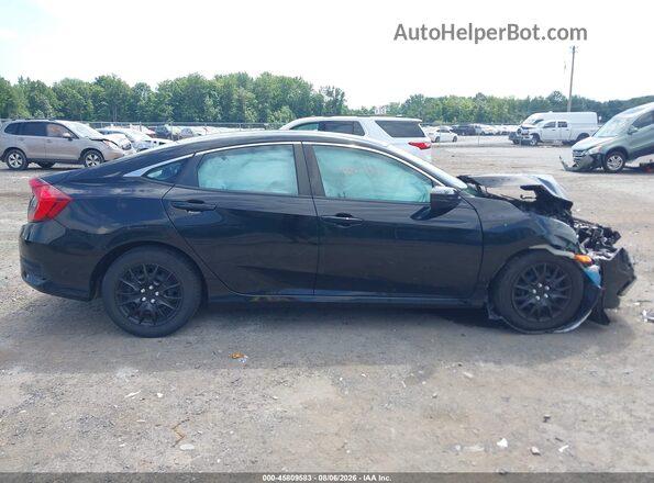2HGFC2F67LH589414 2020 HONDA CIVIC Black Rear interior view