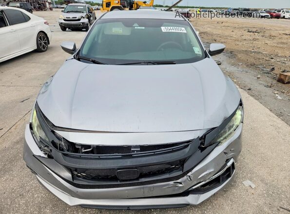 2HGFC2F67MH503181 2021 HONDA CIVIC Silver Вид спереду