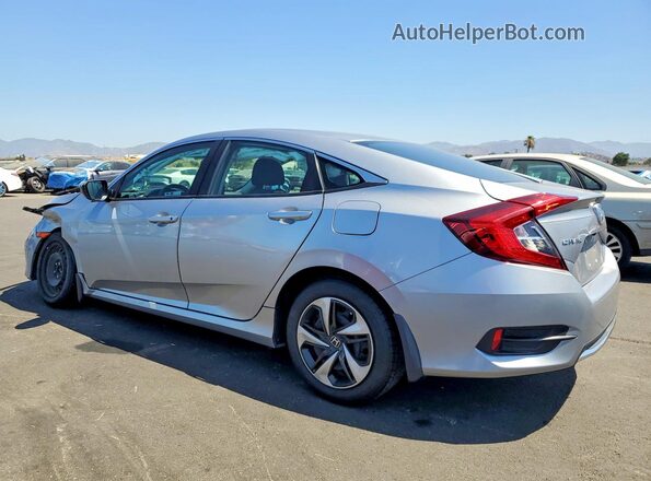 2HGFC2F67MH508428 2021 HONDA CIVIC Silver Rear left