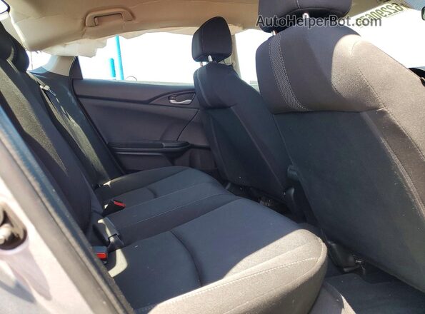 2HGFC2F67MH508428 2021 HONDA CIVIC Silver Rear seats view