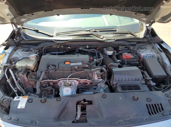 2HGFC2F67MH508428 2021 HONDA CIVIC Silver Rear interior view