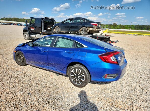 2HGFC2F67MH509014 2021 HONDA CIVIC Blue Tył lewy