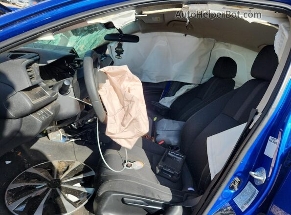 2HGFC2F67MH509014 2021 HONDA CIVIC Blue Widok wnętrza z przodu