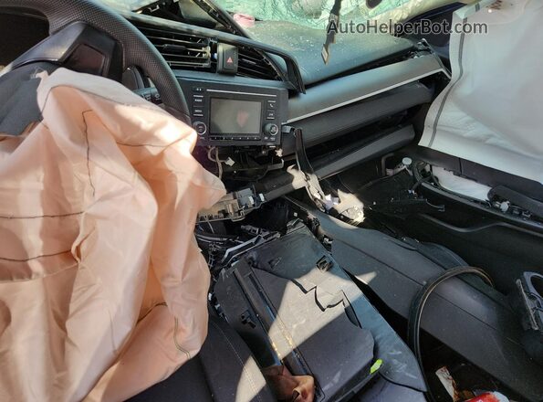 2HGFC2F67MH509014 2021 HONDA CIVIC Blue Widok deski rozdzielczej