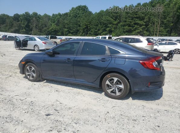 2HGFC2F67MH522331 2021 HONDA CIVIC Gray Trasero izquierdo