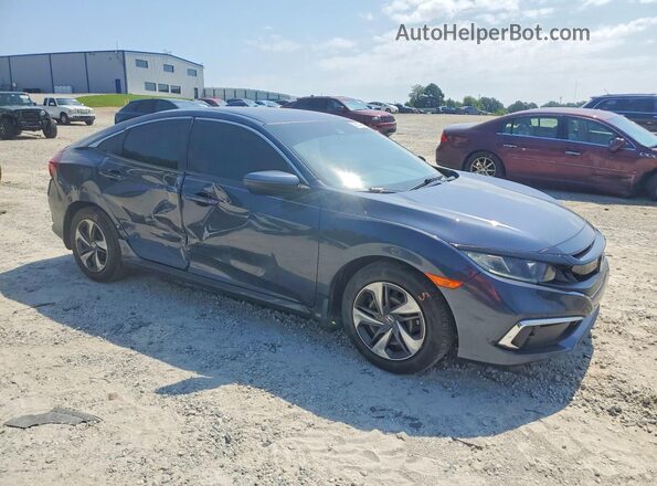 2HGFC2F67MH522331 2021 HONDA CIVIC Gray Delantero derecho