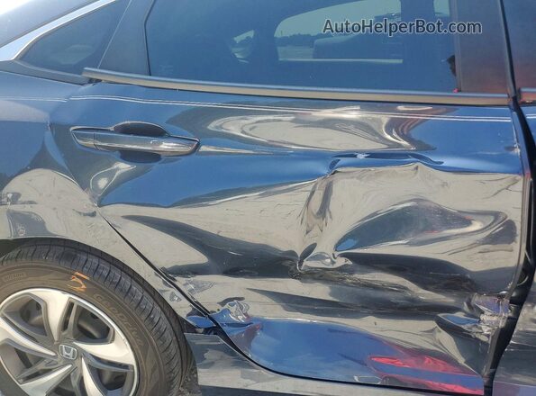 2HGFC2F67MH522331 2021 HONDA CIVIC Gray Vista de los asientos traseros