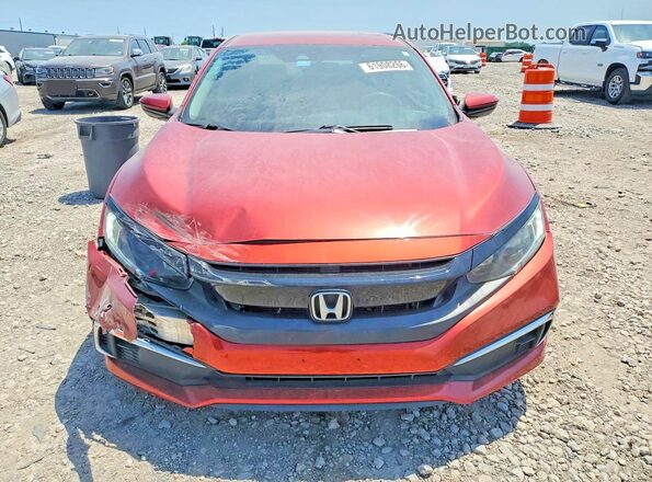 2HGFC2F67MH555703 2021 HONDA CIVIC Red Vista frontal