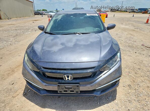 2HGFC2F68KH502490 2019 HONDA CIVIC Серый Вид спереди