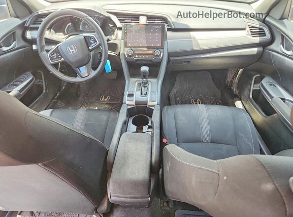2HGFC2F68KH502490 2019 HONDA CIVIC Серый Вид панели приборов