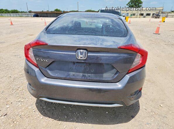 2HGFC2F68KH502490 2019 HONDA CIVIC Серый Вид сзади