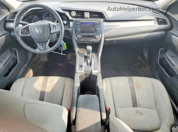 2HGFC2F68KH513733 2019 HONDA CIVIC Blue Առջևի վահանակի տեսք