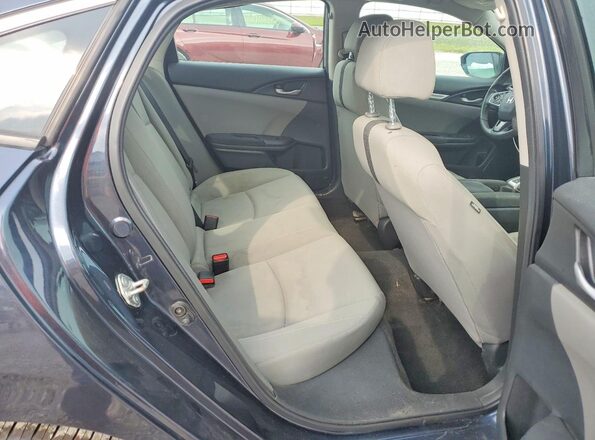2HGFC2F68KH513733 2019 HONDA CIVIC Blue Հետևի նստատեղերի տեսք