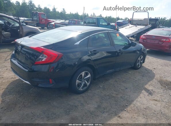 2HGFC2F68KH538535 2019 HONDA CIVIC Black Հետևի աջ