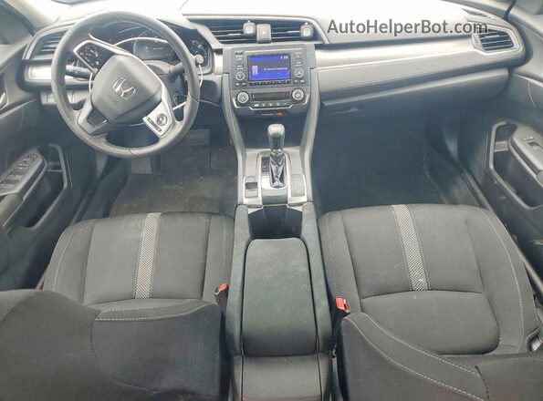 2HGFC2F68LH565140 2020 HONDA CIVIC Серебряный Вид панели приборов