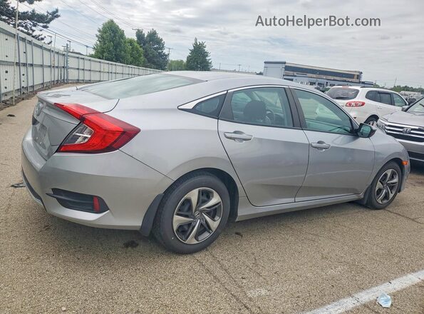 2HGFC2F68LH565140 2020 HONDA CIVIC Серебряный Задняя правая четверть
