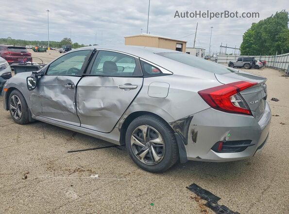 2HGFC2F68LH565140 2020 HONDA CIVIC Серебряный Задняя левая четверть