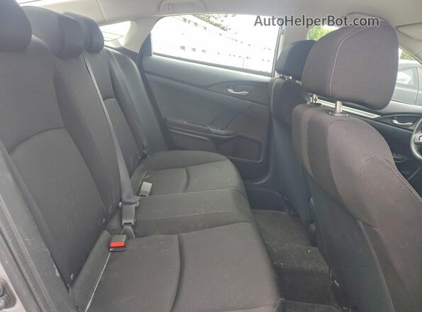2HGFC2F68LH565140 2020 HONDA CIVIC Серебряный Вид задних сидений