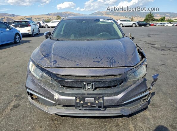 2HGFC2F68LH576784 2020 HONDA CIVIC Gray Вид спереду