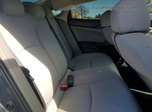 2HGFC2F68LH576784 2020 HONDA CIVIC Gray Вид задніх сидінь