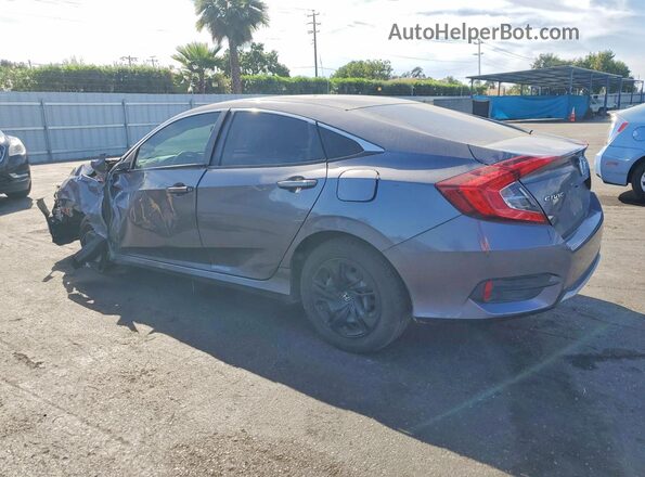 2HGFC2F68LH576784 2020 HONDA CIVIC Gray Задня ліва чверть
