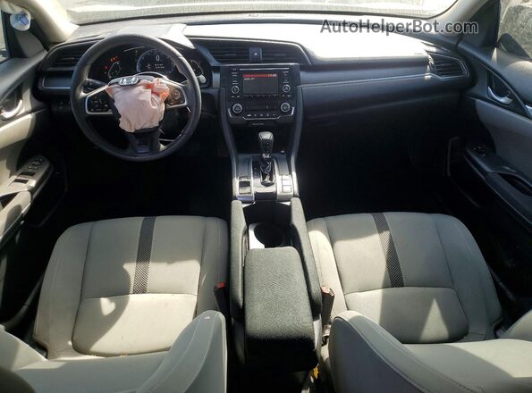 2HGFC2F68LH576784 2020 HONDA CIVIC Gray Вид панелі приладів