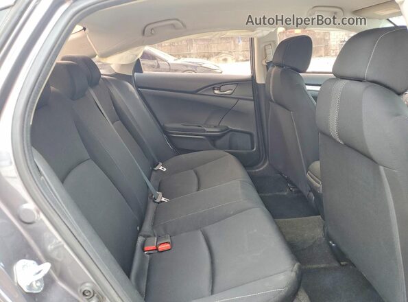 2HGFC2F68MH534374 2021 HONDA CIVIC Gray Вид задніх сидінь