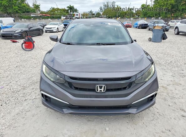 2HGFC2F68MH534374 2021 HONDA CIVIC Gray Вид спереду