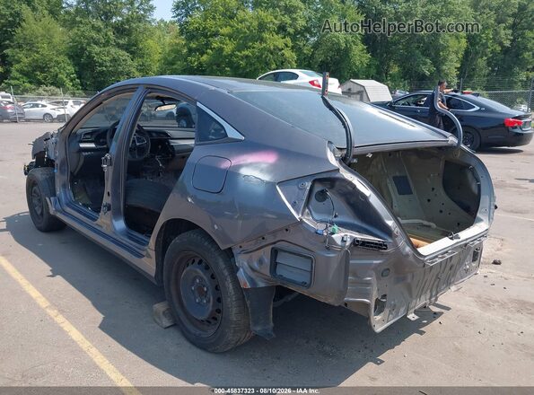 2HGFC2F68MH550882 2021 HONDA CIVIC Gray Հետևի ձախ