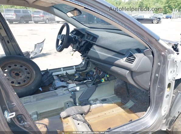 2HGFC2F68MH550882 2021 HONDA CIVIC Gray Սալոնի դիմացի տեսք