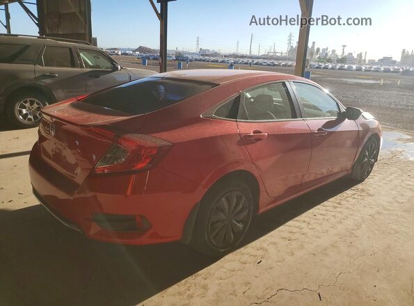 2HGFC2F68MH558349 2021 HONDA CIVIC Red უკანა მარჯვენა
