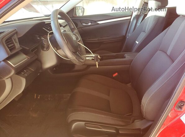 2HGFC2F68MH558349 2021 HONDA CIVIC Red წინა სალონის ხედი