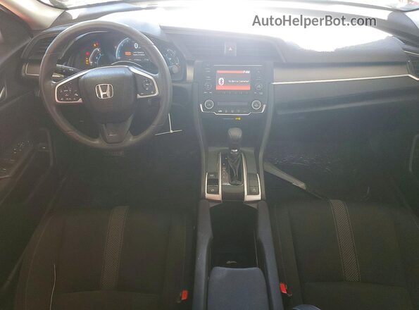 2HGFC2F68MH558349 2021 HONDA CIVIC Red წინა პანელის ხედი